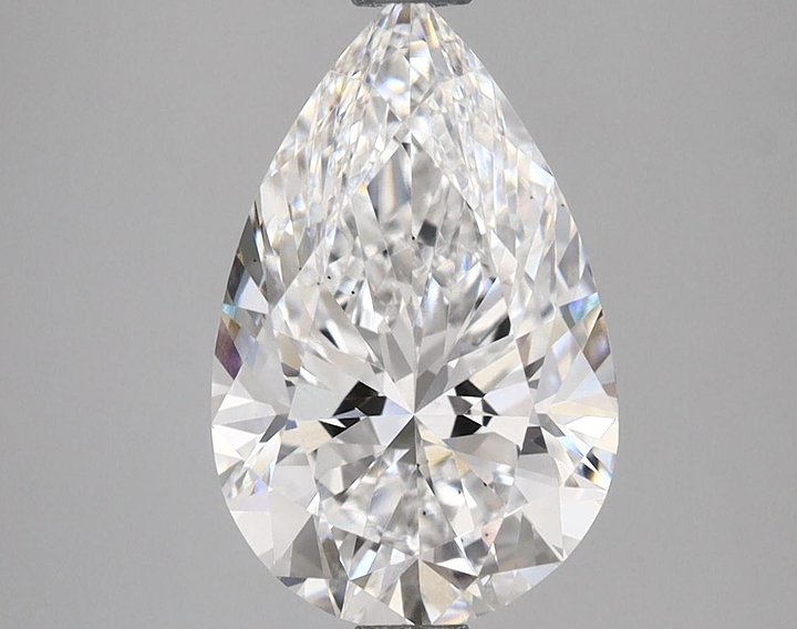 2.96 Carat Pear Shaped Ideal Cut VS1 IGI Certified Lab Grown Diamond