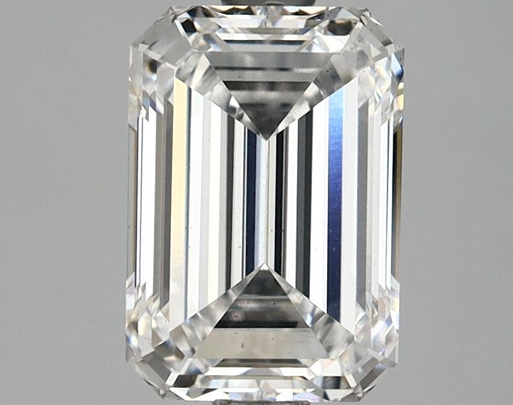 2.2 Carat Emerald Shaped Ideal Cut VS2 IGI Certified Lab Grown Diamond
