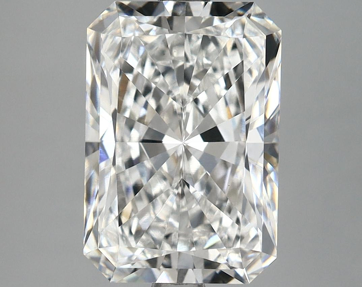 4.08 Carat Radiant Shaped Ideal Cut VVS2 IGI Certified Lab Grown Diamond