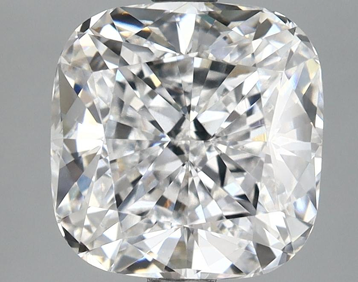 3.73 Carat Cushion Shaped Ideal Cut VVS2 IGI Certified Lab Grown Diamond