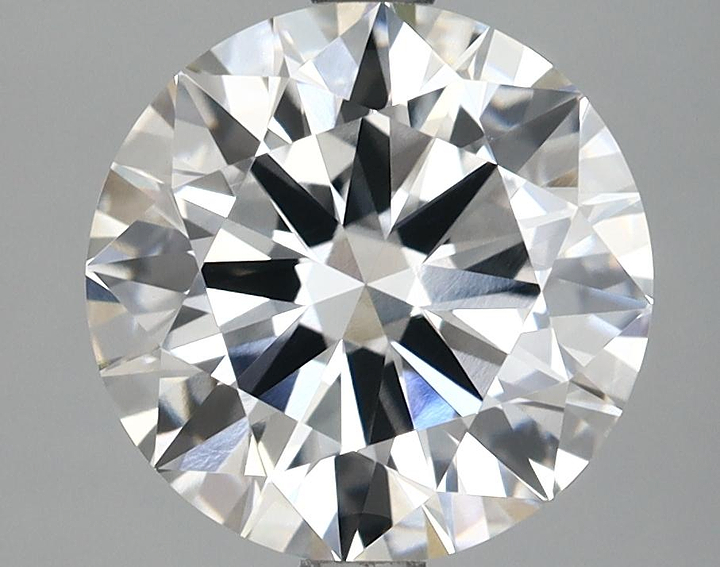 3.48 Carat Round Shaped Ideal Cut VVS2 IGI Certified Lab Grown Diamond