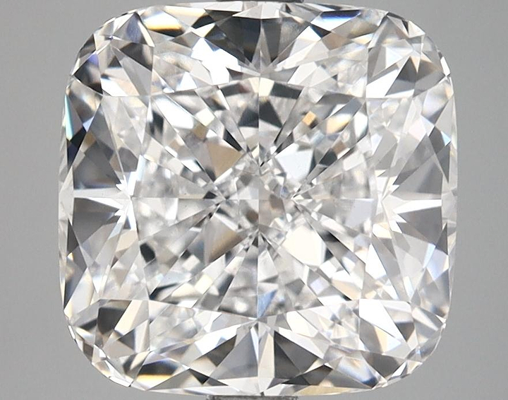 4.6 Carat Cushion Shaped Ideal Cut VVS2 IGI Certified Lab Grown Diamond