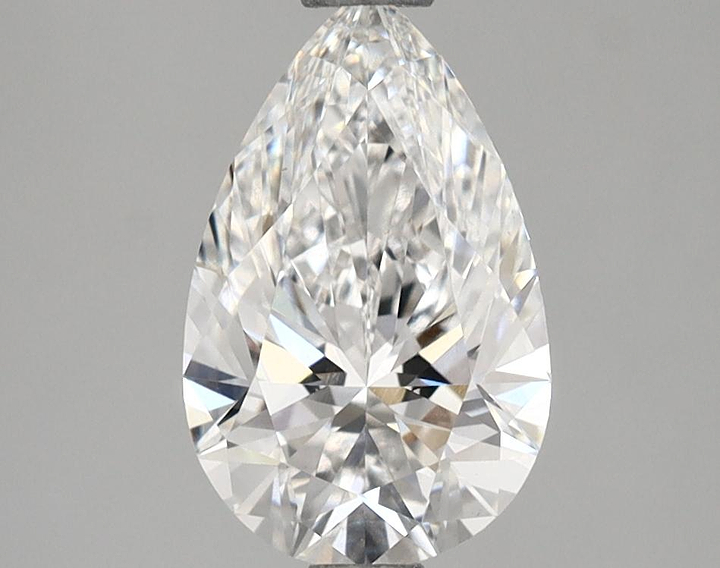 1.69 Carat Pear Shaped Ideal Cut VVS2 IGI Certified Lab Grown Diamond
