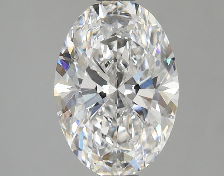 1.62 Carat Oval Shaped Ideal Cut VVS2 IGI Certified Lab Grown Diamond