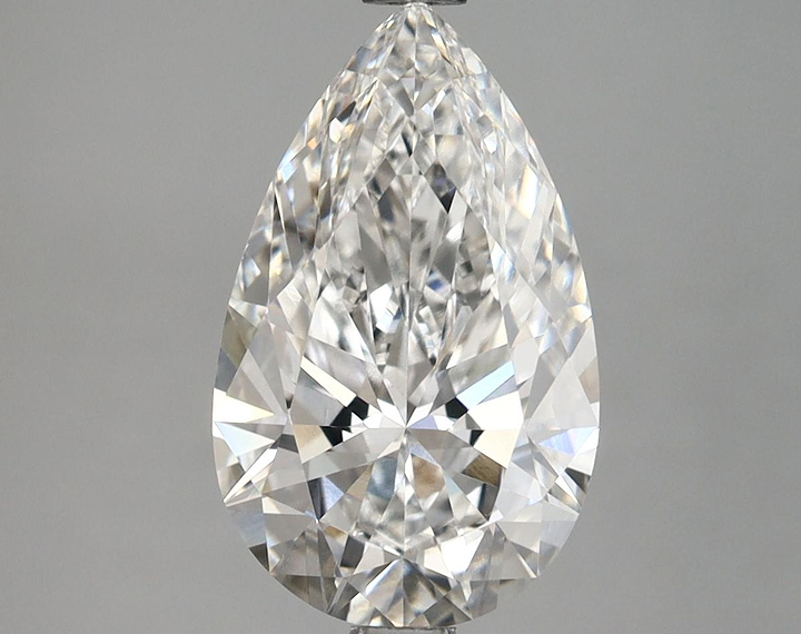 2.92 Carat Pear Shaped Ideal Cut VVS2 IGI Certified Lab Grown Diamond