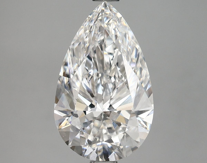 2.9 Carat Pear Shaped Ideal Cut VVS2 IGI Certified Lab Grown Diamond