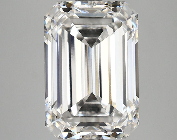 4.12 Carat Emerald Shaped Ideal Cut VS1 IGI Certified Lab Grown Diamond