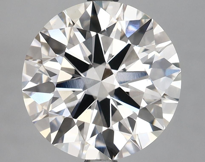 4.02 Carat Round Shaped Ideal Cut VVS2 IGI Certified Lab Grown Diamond