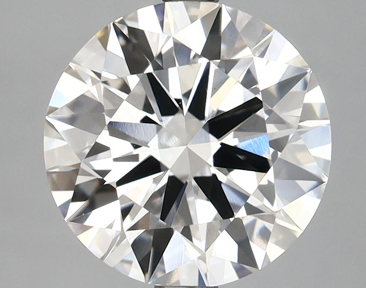 3.02 Carat Round Shaped Ideal Cut VVS2 IGI Certified Lab Grown Diamond