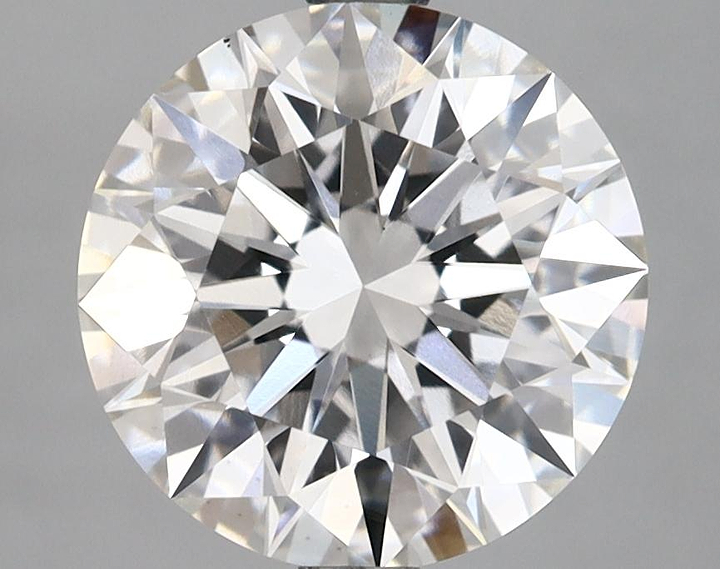 3.08 Carat Round Shaped Excellent Cut VS1 IGI Certified Lab Grown Diamond