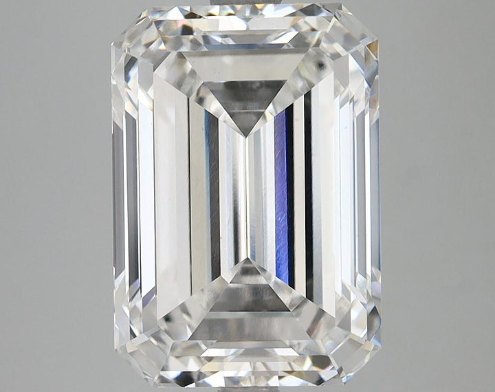 6.17 Carat Emerald Shaped Ideal Cut VS1 IGI Certified Lab Grown Diamond