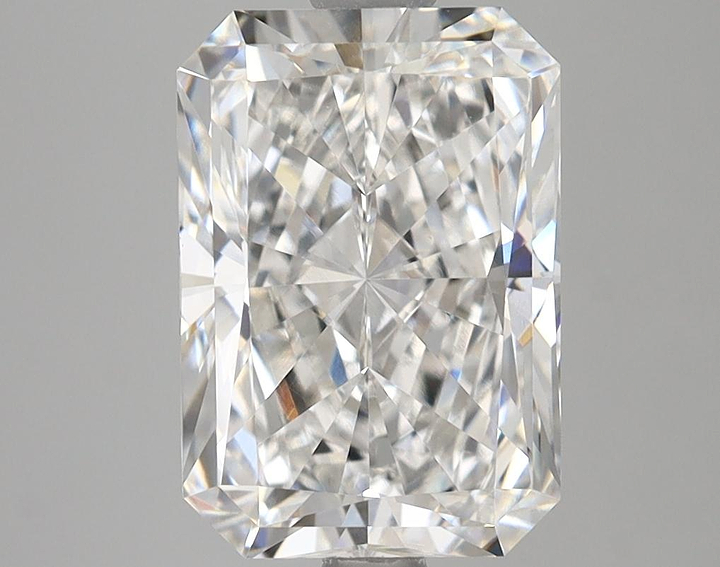 3.46 Carat Radiant Shaped Ideal Cut VVS2 IGI Certified Lab Grown Diamond