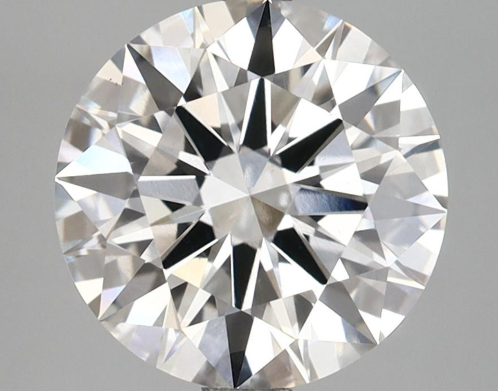 3.08 Carat Round Shaped Ideal Cut VS1 IGI Certified Lab Grown Diamond