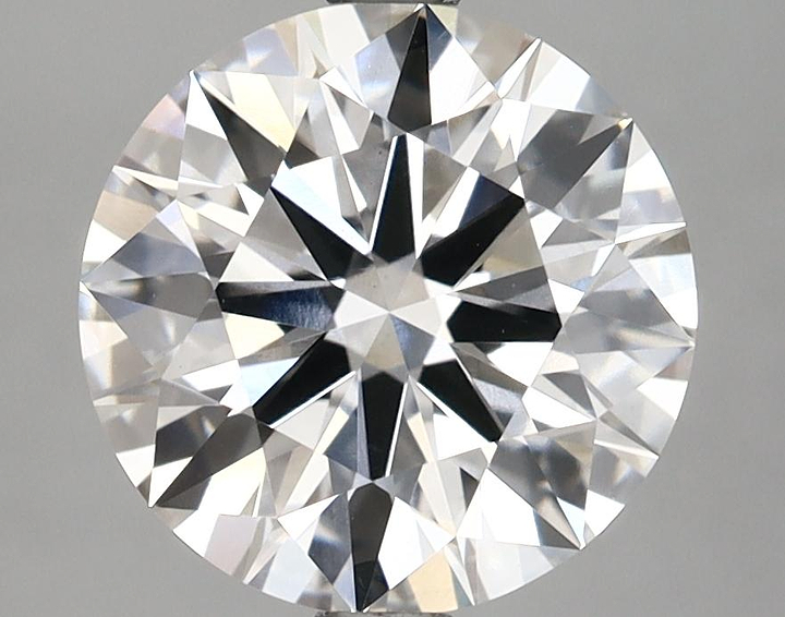 3.09 Carat Round Shaped Ideal Cut VS1 IGI Certified Lab Grown Diamond