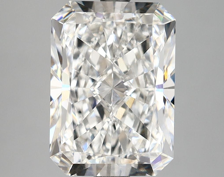 3.74 Carat Radiant Shaped Ideal Cut VVS2 IGI Certified Lab Grown Diamond