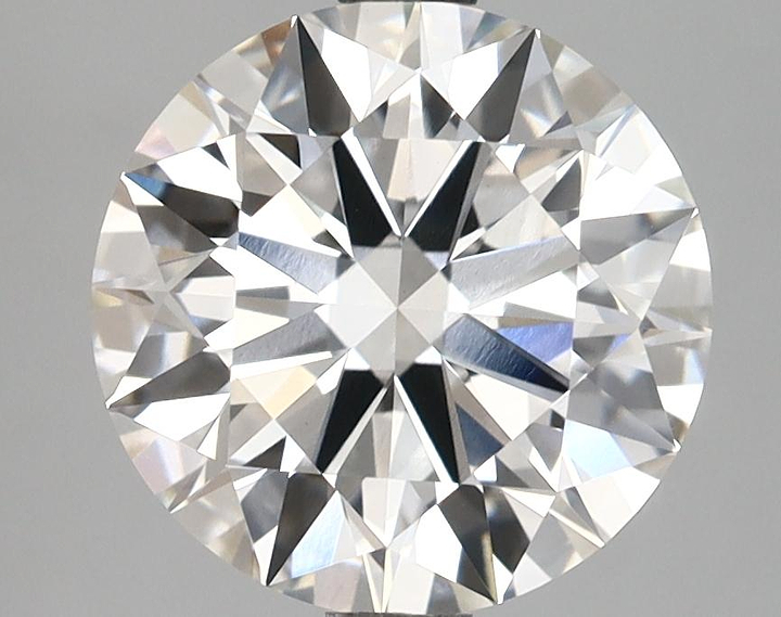 3.03 Carat Round Shaped Ideal Cut VVS2 IGI Certified Lab Grown Diamond