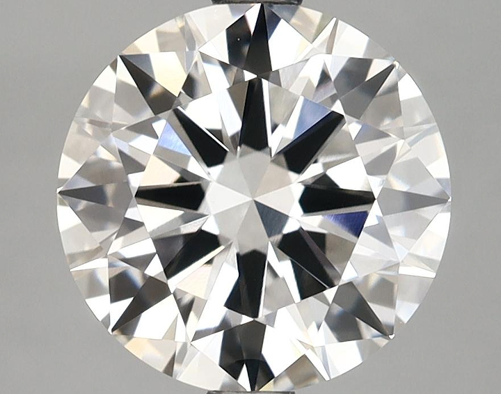 2.96 Carat Round Shaped Excellent Cut VVS2 IGI Certified Lab Grown Diamond