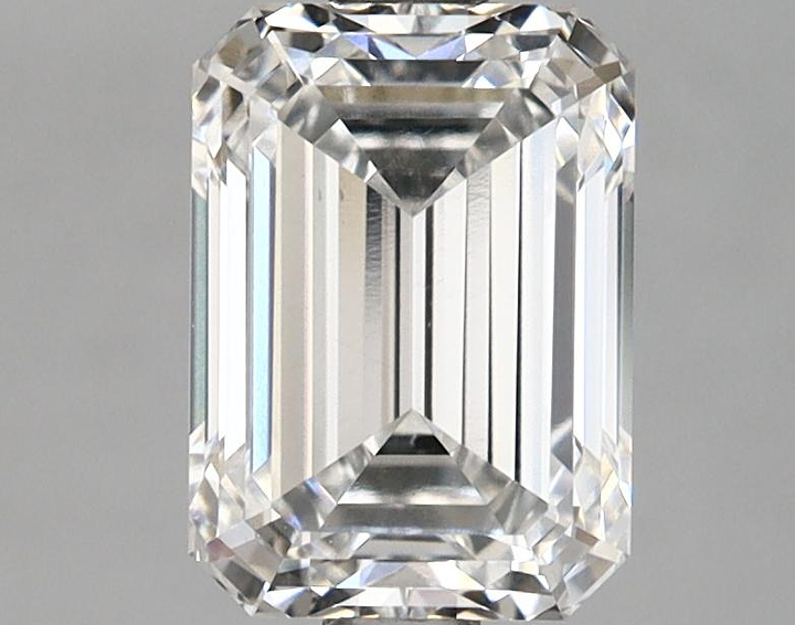2.0 Carat Emerald Shaped Excellent Cut VS1 IGI Certified Lab Grown Diamond