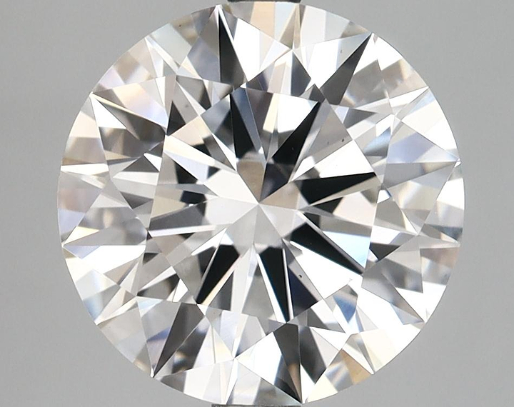 3.78 Carat Round Shaped Ideal Cut VS1 IGI Certified Lab Grown Diamond