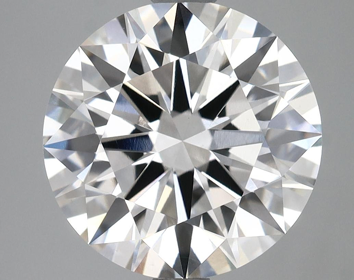 4.08 Carat Round Shaped Ideal Cut VVS2 IGI Certified Lab Grown Diamond