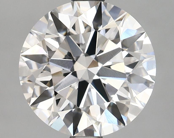 2.6 Carat Round Shaped Ideal Cut VVS2 IGI Certified Lab Grown Diamond