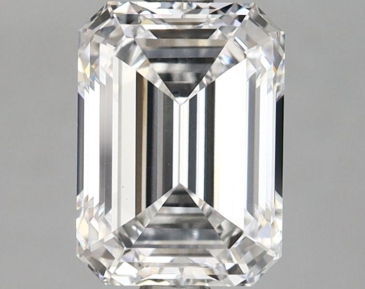 2.11 Carat Emerald Shaped Excellent Cut VVS2 IGI Certified Lab Grown Diamond
