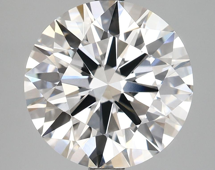 4.04 Carat Round Shaped Ideal Cut VVS2 IGI Certified Lab Grown Diamond