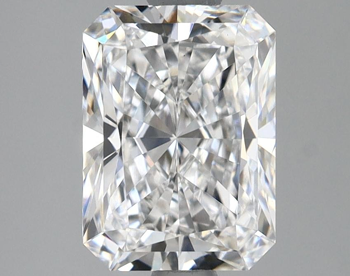 2.14 Carat Radiant Shaped Excellent Cut VVS2 IGI Certified Lab Grown Diamond