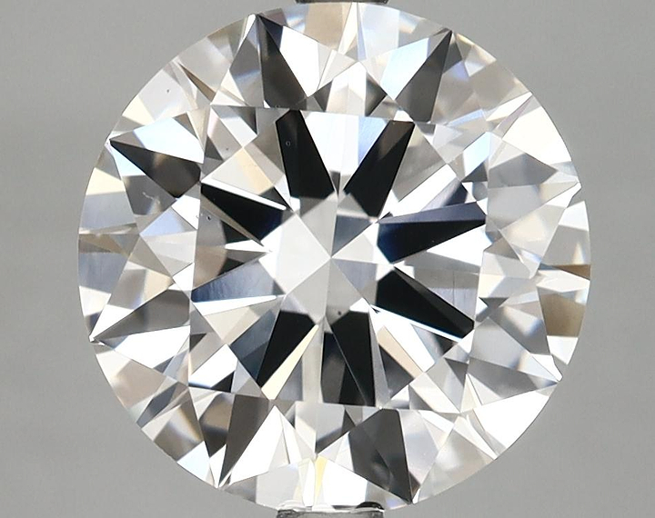 3.96 Carat Round Shaped Excellent Cut VS1 IGI Certified Lab Grown Diamond