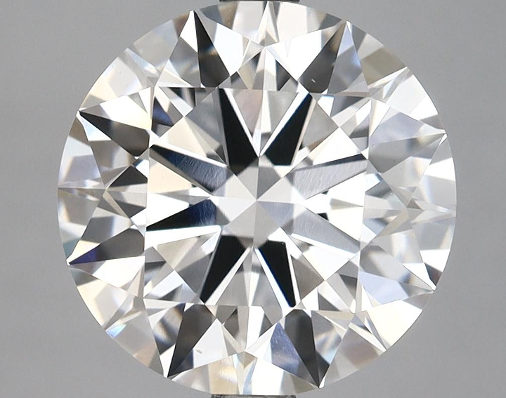 3.69 Carat Round Shaped Ideal Cut VVS2 IGI Certified Lab Grown Diamond