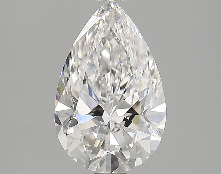 2.09 Carat Pear Shaped Ideal Cut VVS2 IGI Certified Lab Grown Diamond