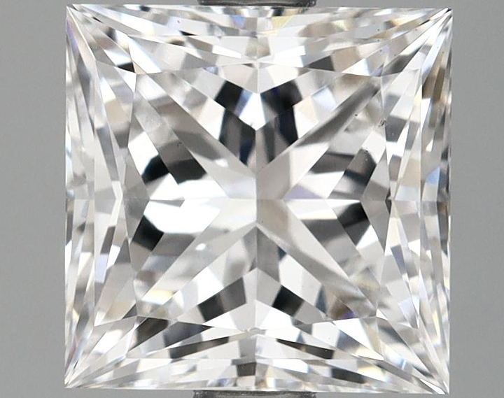 2.07 Carat Princess Shaped Ideal Cut VS1 IGI Certified Lab Grown Diamond