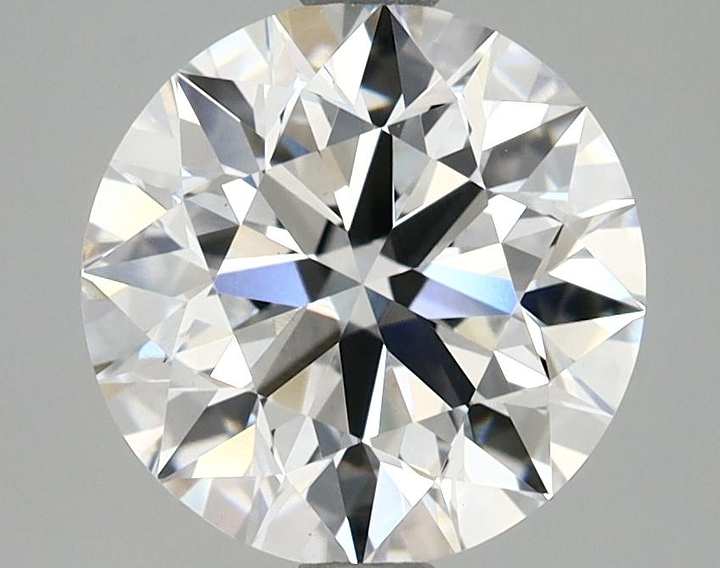 2.97 Carat Round Shaped Excellent Cut VVS2 IGI Certified Lab Grown Diamond