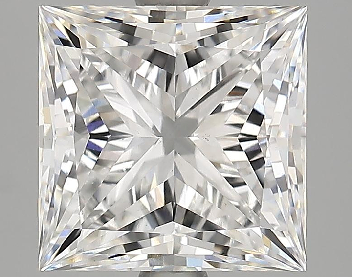 3.71 Carat Princess Shaped Ideal Cut VS1 IGI Certified Lab Grown Diamond