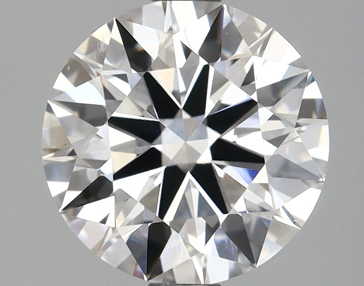 2.09 Carat Round Shaped Ideal Cut VVS2 IGI Certified Lab Grown Diamond