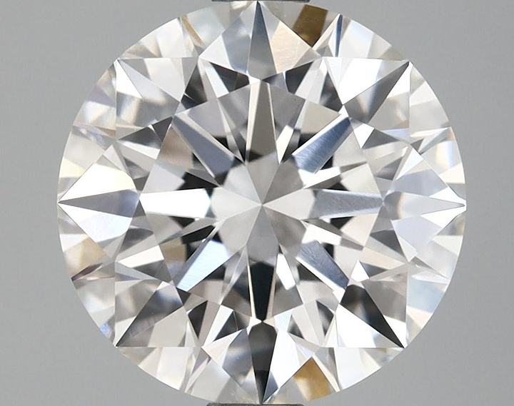 2.5 Carat Round Shaped Ideal Cut VVS2 IGI Certified Lab Grown Diamond