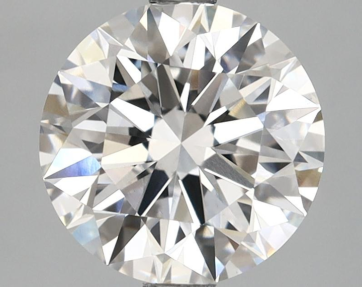 2.52 Carat Round Shaped Ideal Cut VVS2 IGI Certified Lab Grown Diamond