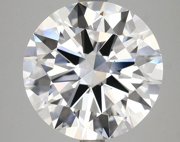4.85 Carat Round Shaped Excellent Cut VVS2 IGI Certified Lab Grown Diamond
