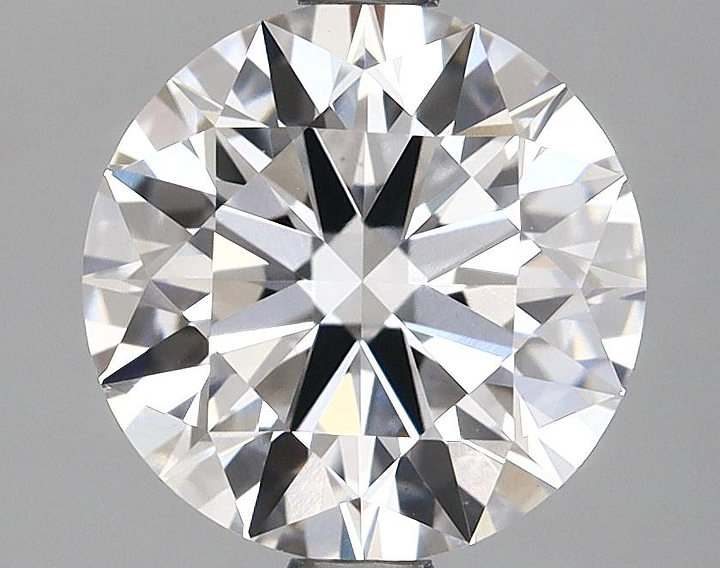 2.09 Carat Round Shaped Ideal Cut VVS2 IGI Certified Lab Grown Diamond