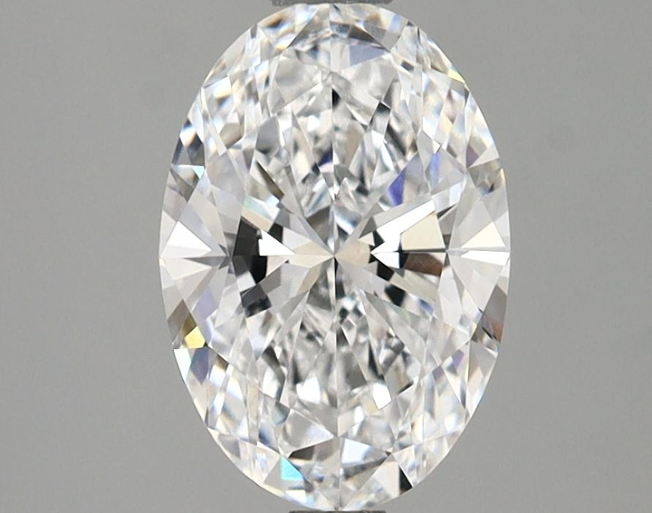 1.6 Carat Oval Shaped Ideal Cut VVS1 IGI Certified Lab Grown Diamond