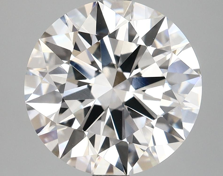 4.1 Carat Round Shaped Ideal Cut VVS2 IGI Certified Lab Grown Diamond