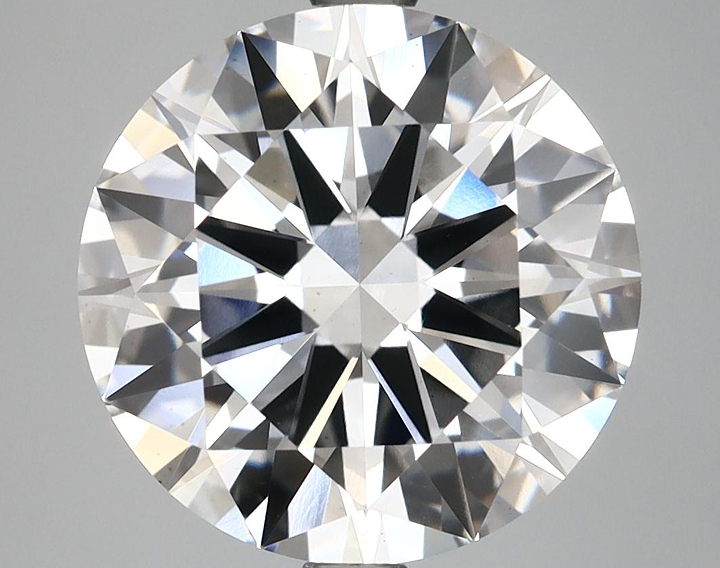 5.35 Carat Round Shaped Excellent Cut VS1 IGI Certified Lab Grown Diamond