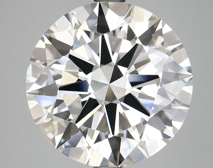 5.52 Carat Round Shaped Excellent Cut VS2 IGI Certified Lab Grown Diamond