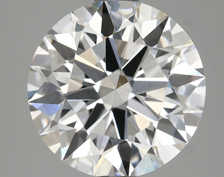 2.53 Carat Round Shaped Ideal Cut VVS2 IGI Certified Lab Grown Diamond