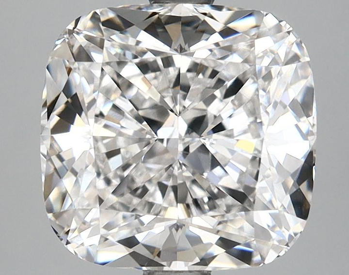 4.07 Carat Cushion Shaped Ideal Cut VVS2 IGI Certified Lab Grown Diamond