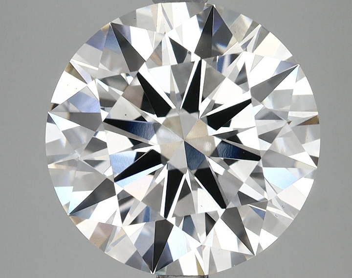 5.37 Carat Round Shaped Ideal Cut VS1 IGI Certified Lab Grown Diamond