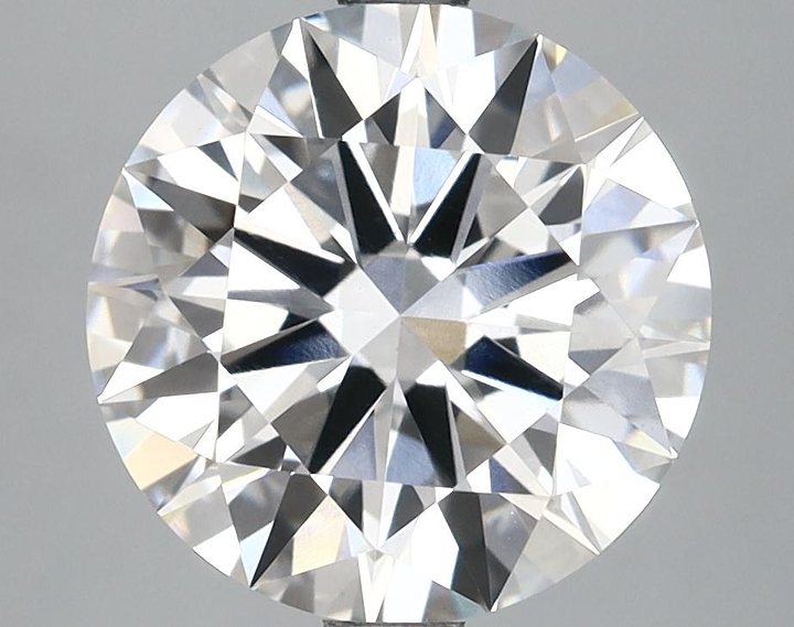 3.66 Carat Round Shaped Ideal Cut VVS2 IGI Certified Lab Grown Diamond