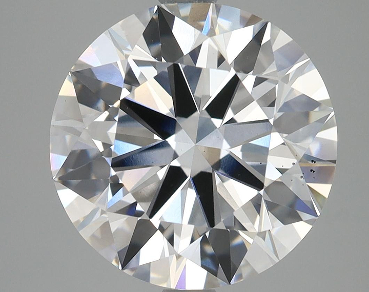 5.44 Carat Round Shaped Ideal Cut VS1 IGI Certified Lab Grown Diamond