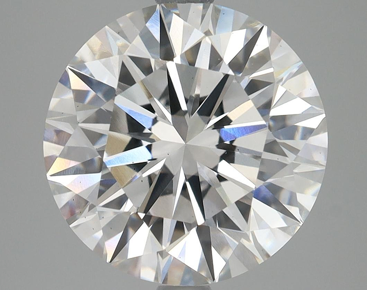 5.47 Carat Round Shaped Excellent Cut VS1 IGI Certified Lab Grown Diamond