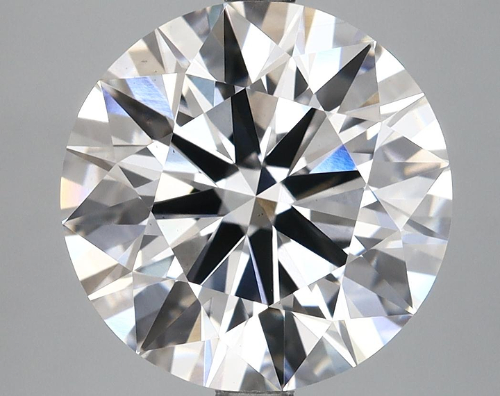 5.4 Carat Round Shaped Ideal Cut VS1 IGI Certified Lab Grown Diamond